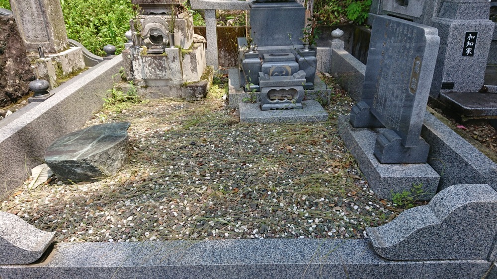 張り石前